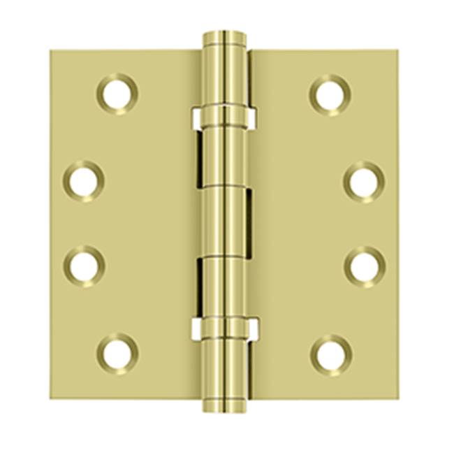 Deltana DSB4B 4 x 4 Square Hinges, Ball Bearings