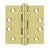 Deltana DSB4B 4 x 4 Square Hinges, Ball Bearings