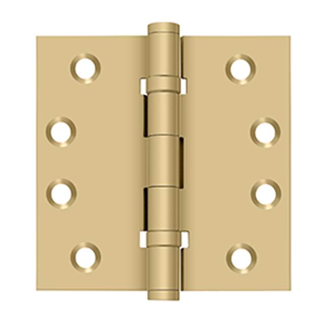 Deltana DSB4B 4 x 4 Square Hinges, Ball Bearings