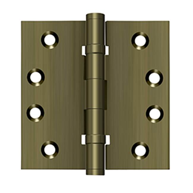 Deltana DSB4B 4 x 4 Square Hinges, Ball Bearings