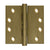 Deltana DSB4N 4 x 4 Square Hinges