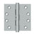 Deltana DSB4N 4 x 4 Square Hinges