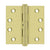 Deltana DSB4N 4 x 4 Square Hinges