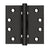 Deltana DSB4NB 4 x 4 Square Hinges, Ball Bearings - Parent