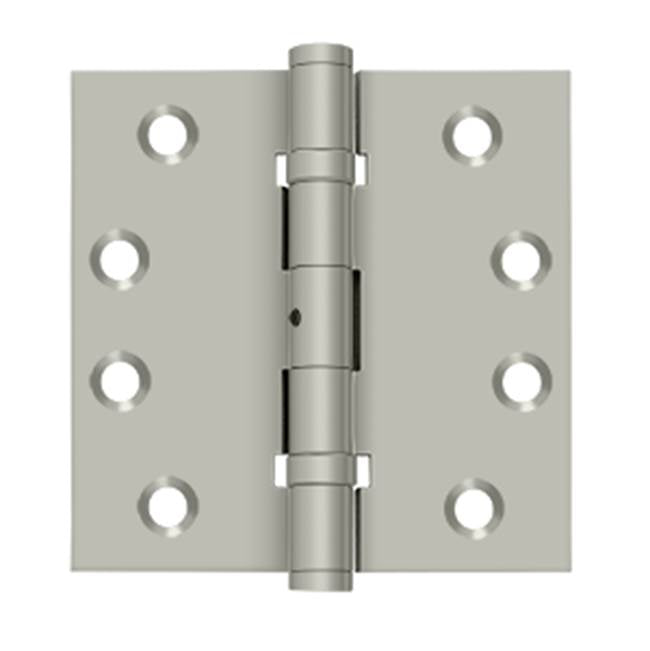 Deltana DSB4NB 4 x 4 Square Hinges, Ball Bearings