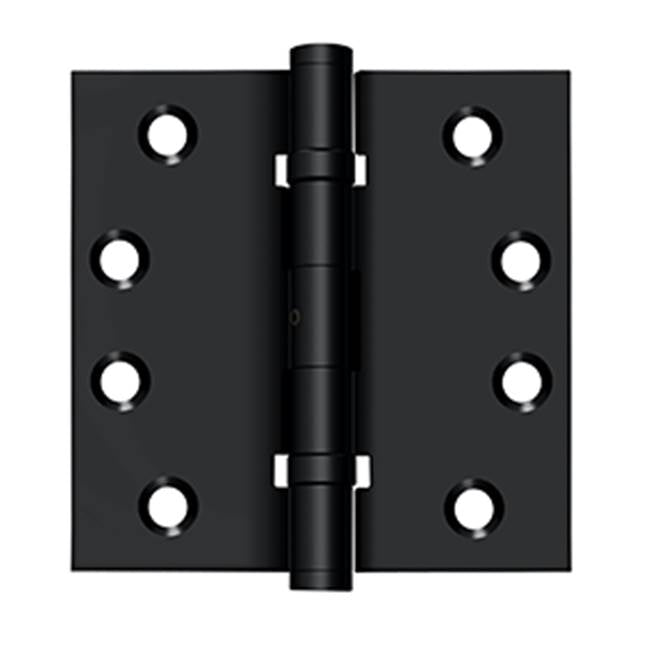 Deltana DSB4NB 4 x 4 Square Hinges, Ball Bearings