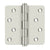 Deltana DSB4R4RZ 4 x 4 x 1/4 Radius Hinges / Zig-Zag