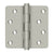 Deltana DSB4R4RZ 4 x 4 x 1/4 Radius Hinges / Zig-Zag