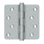 Deltana DSB4R4RZ 4 x 4 x 1/4 Radius Hinges / Zig-Zag
