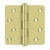 Deltana DSB4R4RZ 4 x 4 x 1/4 Radius Hinges / Zig-Zag