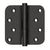 Deltana DSB4R5RZ 4 x 4 x 5/8 Radius Hinge / Zig-Zag