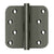 Deltana DSB4R5RZ 4 x 4 x 5/8 Radius Hinge / Zig-Zag