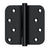 Deltana DSB4R5RZ 4 x 4 x 5/8 Radius Hinge / Zig-Zag