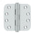 Deltana DSB4R5 4 x 4 x 5/8 Radius Hinges