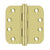 Deltana DSB4R5R 4 x 4 x 5/8 Radius Hinges Residential