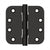 Deltana DSB4R5B 4 x 4 x 5/8 Radius Hinges, Ball Bearing - Parent