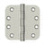 Deltana DSB4R5B 4 x 4 x 5/8 Radius Hinges, Ball Bearing