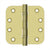 Deltana DSB4R5B 4 x 4 x 5/8 Radius Hinges, Ball Bearing