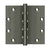 Deltana DSB55NB 5 x 5 Square Hinges, Ball Bearings
