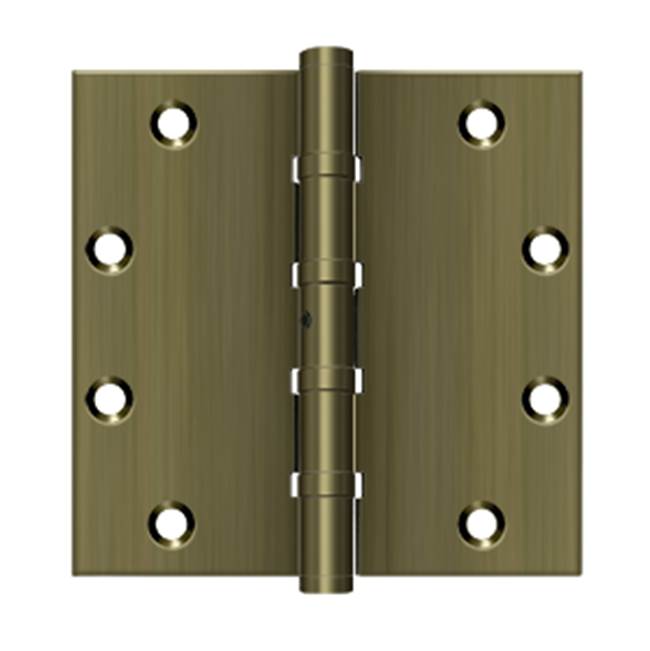 Deltana DSB55NB 5 x 5 Square Hinges, Ball Bearings