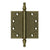 Deltana DSBP45U 4-1/2 x 4-1/2 Square Hinges
