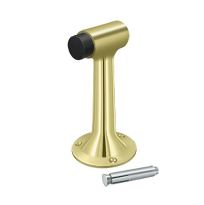 Deltana DSF600 Floor Mount, 6 Bumper, HD, Solid Brass