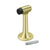 Deltana DSF600 Floor Mount, 6 Bumper, HD, Solid Brass