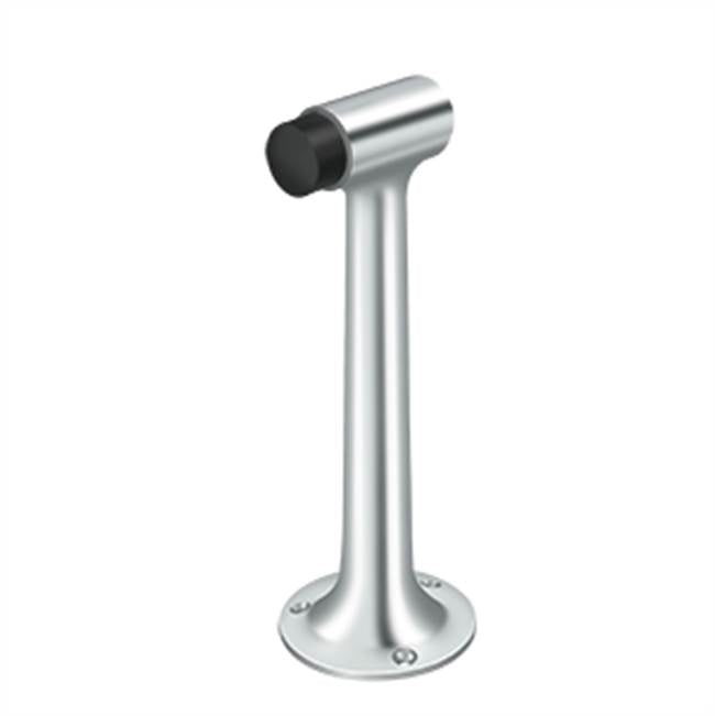 Deltana DSF800U Floor Mount, 8 Bumper, HD, Solid Brass