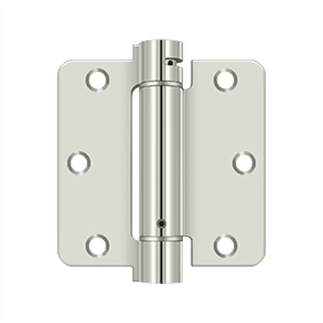 Deltana DSH35R4 3-1/2 x 3-1/2 x 1/4 Spring Hinge