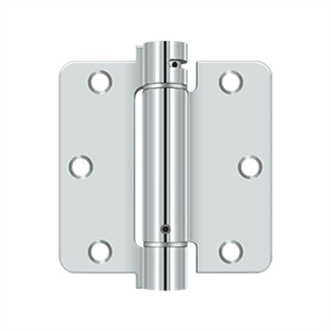 Deltana DSH35R4 3-1/2 x 3-1/2 x 1/4 Spring Hinge