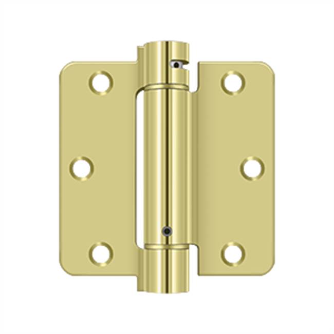 Deltana DSH35R4 3-1/2 x 3-1/2 x 1/4 Spring Hinge