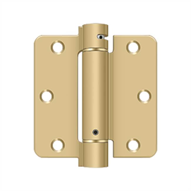 Deltana DSH35R4 3-1/2 x 3-1/2 x 1/4 Spring Hinge