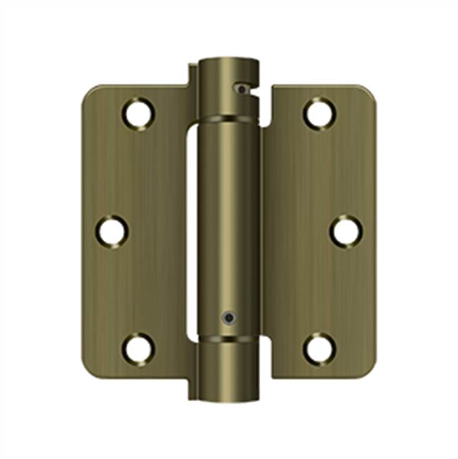 Deltana DSH35R4 3-1/2 x 3-1/2 x 1/4 Spring Hinge