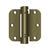 Deltana DSH35R5 3-1/2 x 3-1/2 x 5/8 Spring Hinge