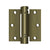 Deltana DSH35U 3-1/2 x 3-1/2 Spring Hinge