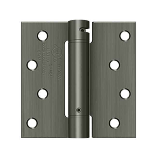 Deltana DSH44U 4 x 4 Spring Hinge, UL Listed