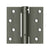 Deltana DSH44U 4 x 4 Spring Hinge, UL Listed