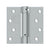 Deltana DSH44U 4 x 4 Spring Hinge, UL Listed