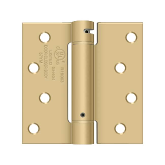 Deltana DSH44U 4 x 4 Spring Hinge, UL Listed