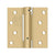 Deltana DSH44U 4 x 4 Spring Hinge, UL Listed