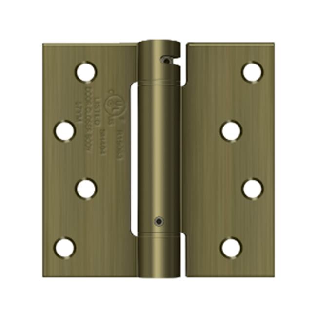 Deltana DSH44U 4 x 4 Spring Hinge, UL Listed