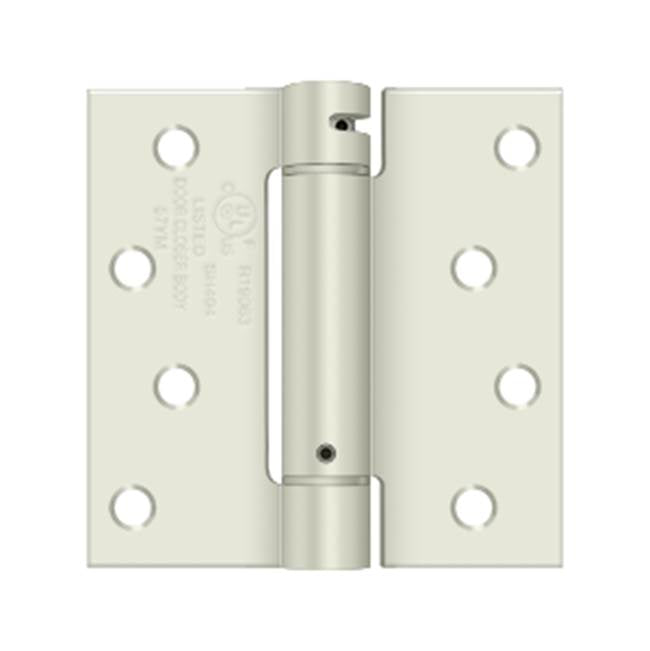 Deltana DSH44U 4 x 4 Spring Hinge, UL Listed