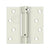 Deltana DSH44U 4 x 4 Spring Hinge, UL Listed