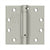 Deltana DSH45U 4-1/2 x 4-1/2 Spring Hinge, UL Listed