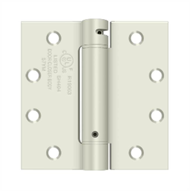 Deltana DSH45U 4-1/2 x 4-1/2 Spring Hinge, UL Listed