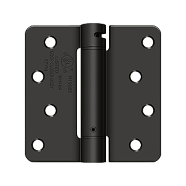 Deltana DSH4R4 4 x 4 x 1/4 Spring Hinge, UL Listed - Parent