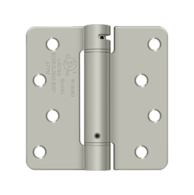 Deltana DSH4R4 4 x 4 x 1/4 Spring Hinge, UL Listed