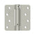 Deltana DSH4R4 4 x 4 x 1/4 Spring Hinge, UL Listed