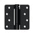 Deltana DSH4R4 4 x 4 x 1/4 Spring Hinge, UL Listed