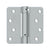 Deltana DSH4R4 4 x 4 x 1/4 Spring Hinge, UL Listed